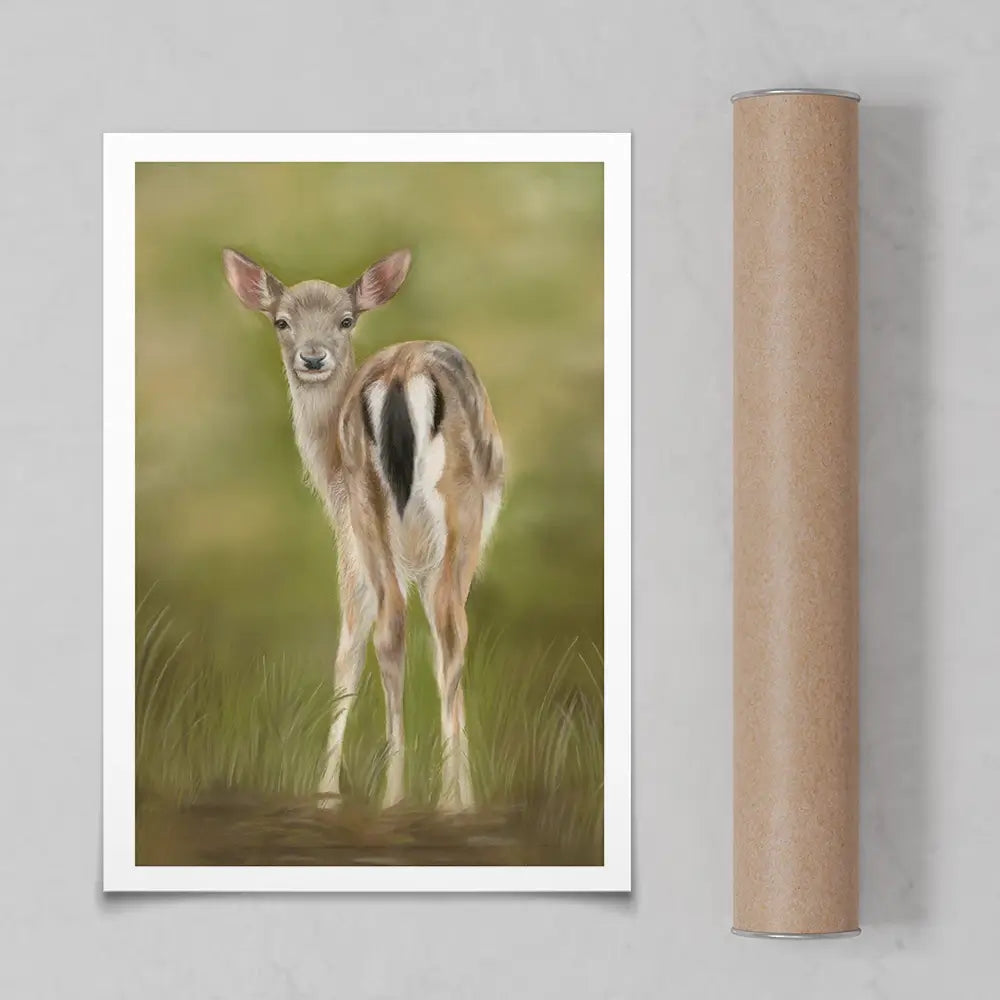 Fallow Fawn Art Print Fallow Fawn Art Print wall art product Georgie Turner