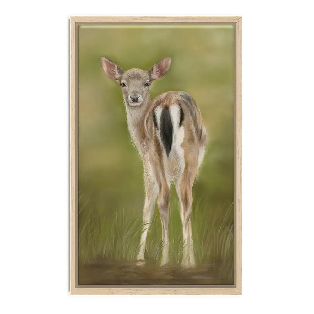 Fallow Fawn Canvas Print Fallow Fawn Canvas Print wall art product Georgie Turner