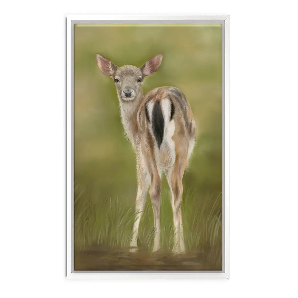 Fallow Fawn Canvas Print Fallow Fawn Canvas Print wall art product Georgie Turner