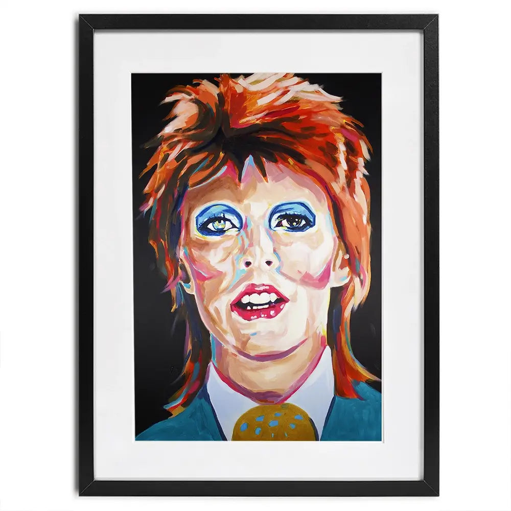 Fame David Bowie Framed Art Print Fame David Bowie Framed Art Print wall art product Juliet Stockton