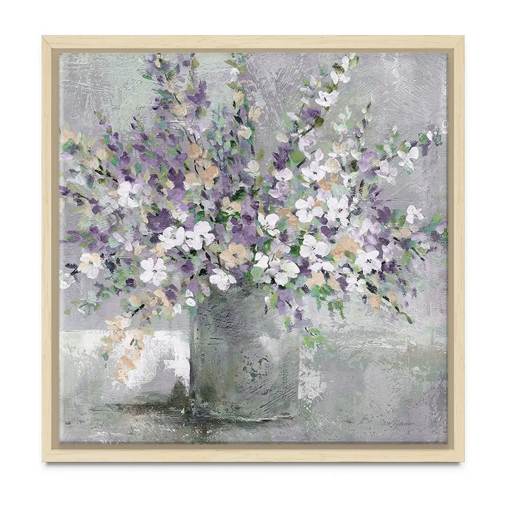 Farmhouse Lavender Oversized Square Canvas Print Farmhouse Lavender Oversized Square Canvas Print wall art product Carol Robinson