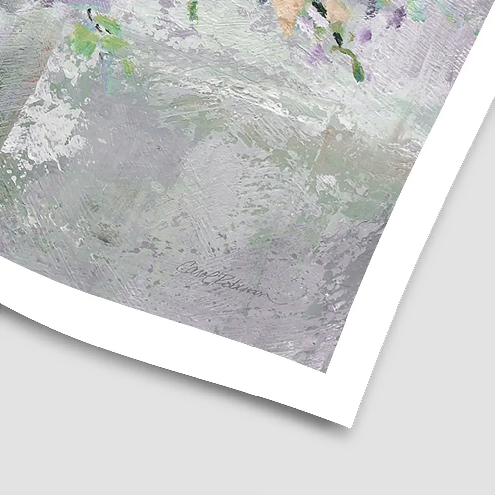 Farmhouse Lavender Square Art Print Farmhouse Lavender Square Art Print wall art product Carol Robinson