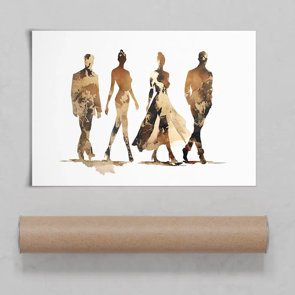 Fashion Quartet Art Print Fashion Quartet Art Print wall art product Svetlana Aleynikova
