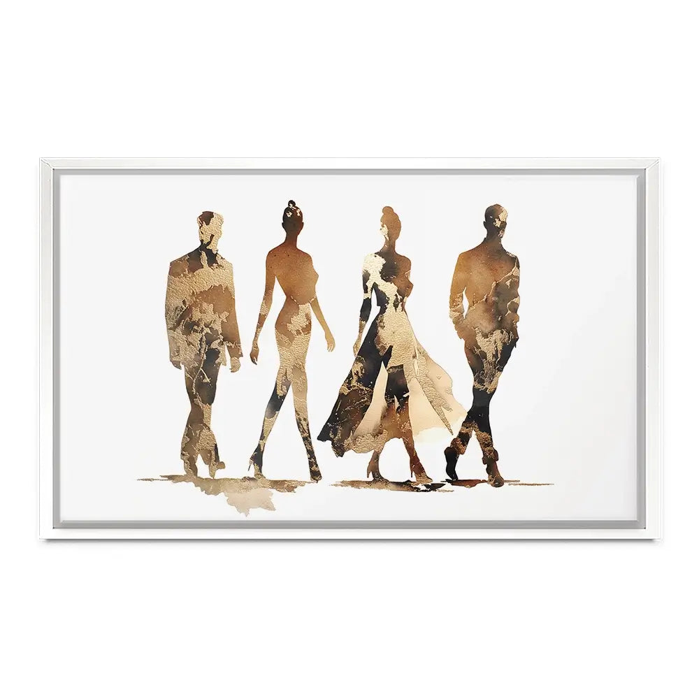 Fashion Quartet Canvas Print Fashion Quartet Canvas Print wall art product Svetlana Aleynikova