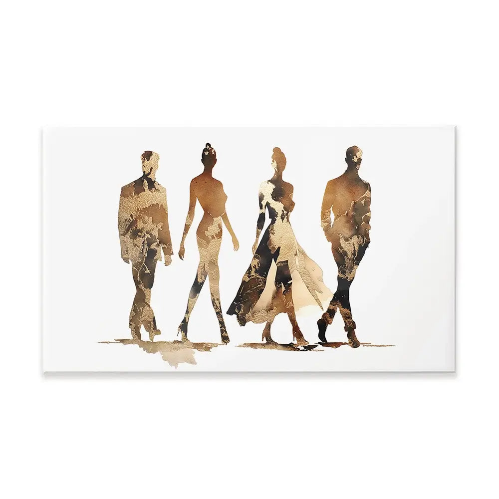 Fashion Quartet Canvas Print Fashion Quartet Canvas Print wall art product Svetlana Aleynikova