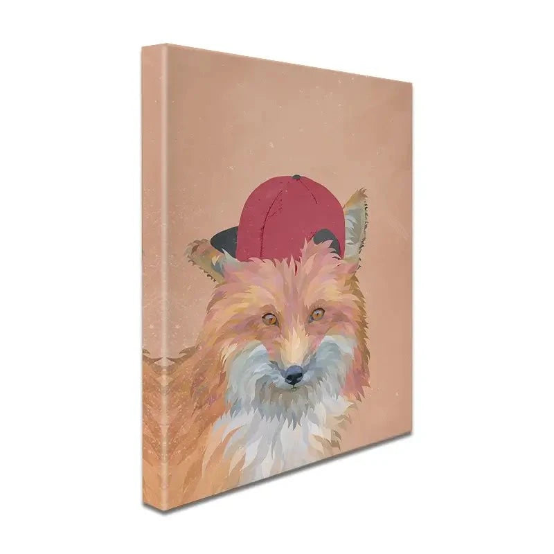 Feeling Foxy Canvas Print Feeling Foxy Canvas Print wall art product Sarah Manovski