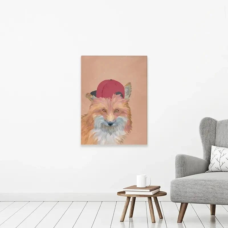 Feeling Foxy Canvas Print Feeling Foxy Canvas Print wall art product Sarah Manovski
