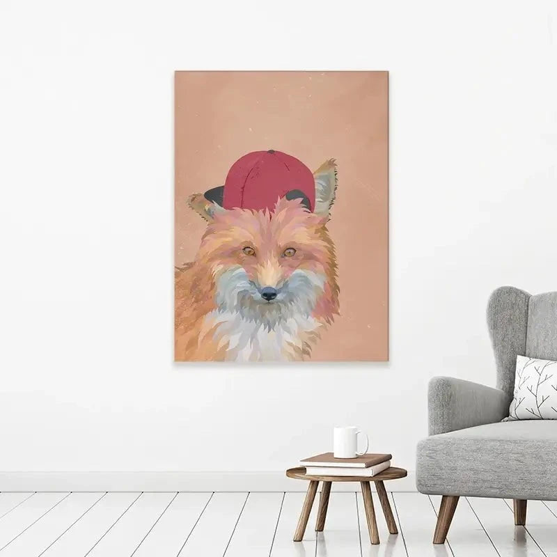 Feeling Foxy Canvas Print Feeling Foxy Canvas Print wall art product Sarah Manovski