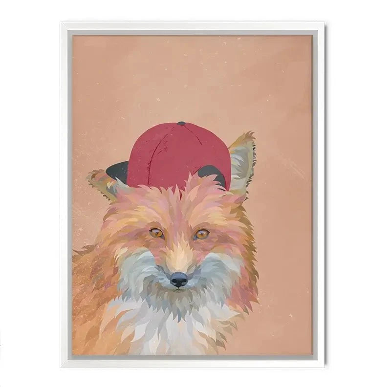 Feeling Foxy Canvas Print Feeling Foxy Canvas Print wall art product Sarah Manovski
