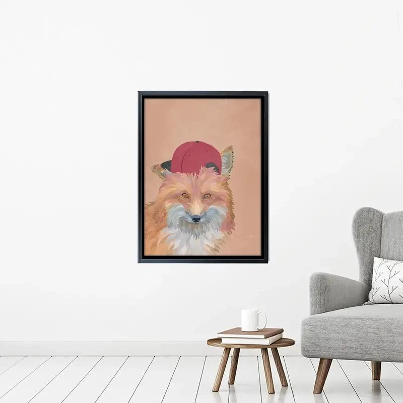Feeling Foxy Canvas Print Feeling Foxy Canvas Print wall art product Sarah Manovski