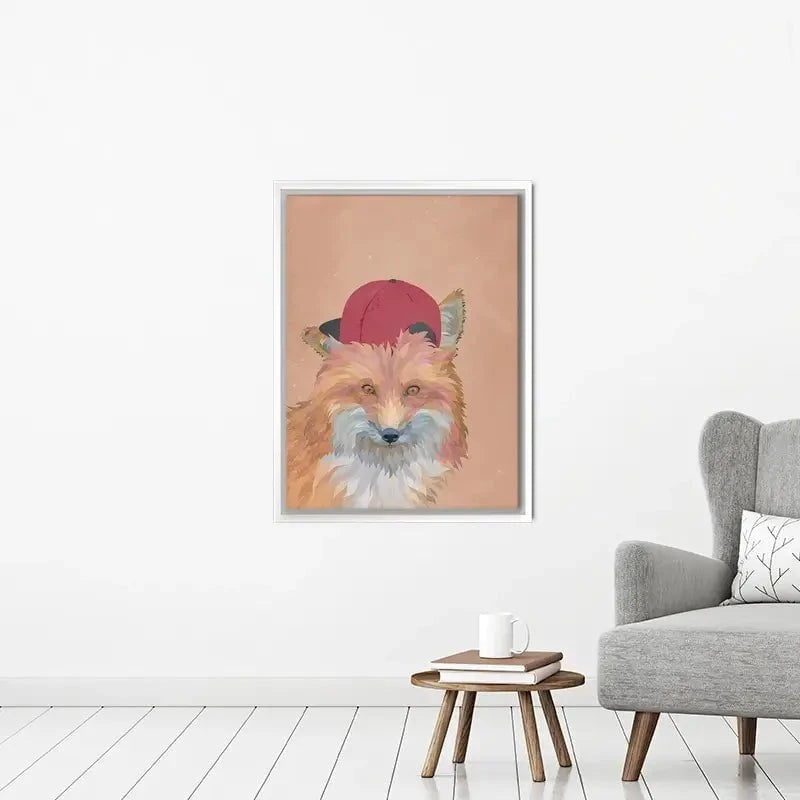 Feeling Foxy Canvas Print Feeling Foxy Canvas Print wall art product Sarah Manovski