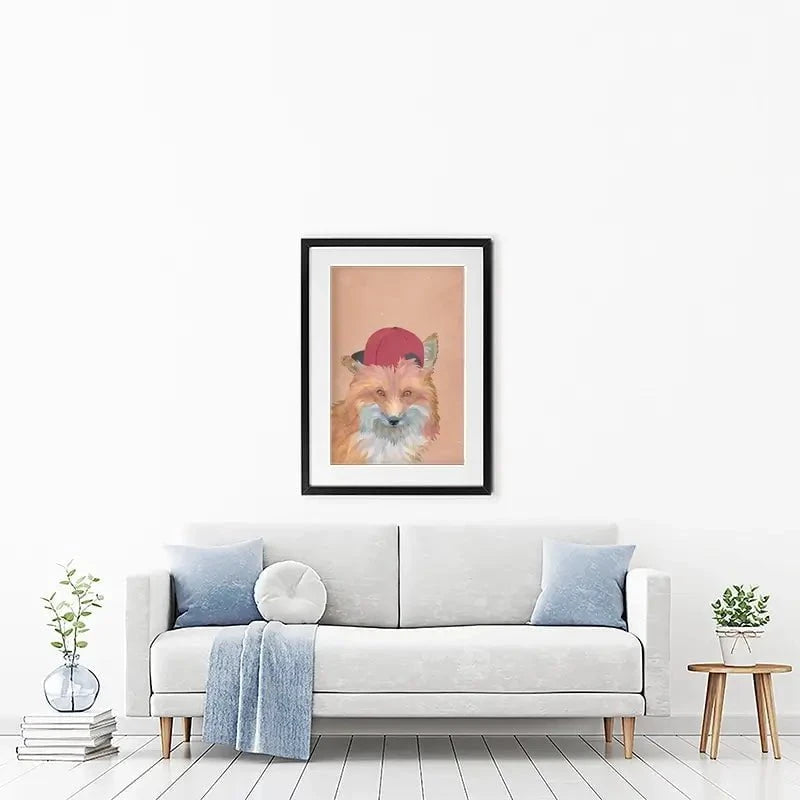 Feeling Foxy Framed Art Print Feeling Foxy Framed Art Print wall art product Sarah Manovski