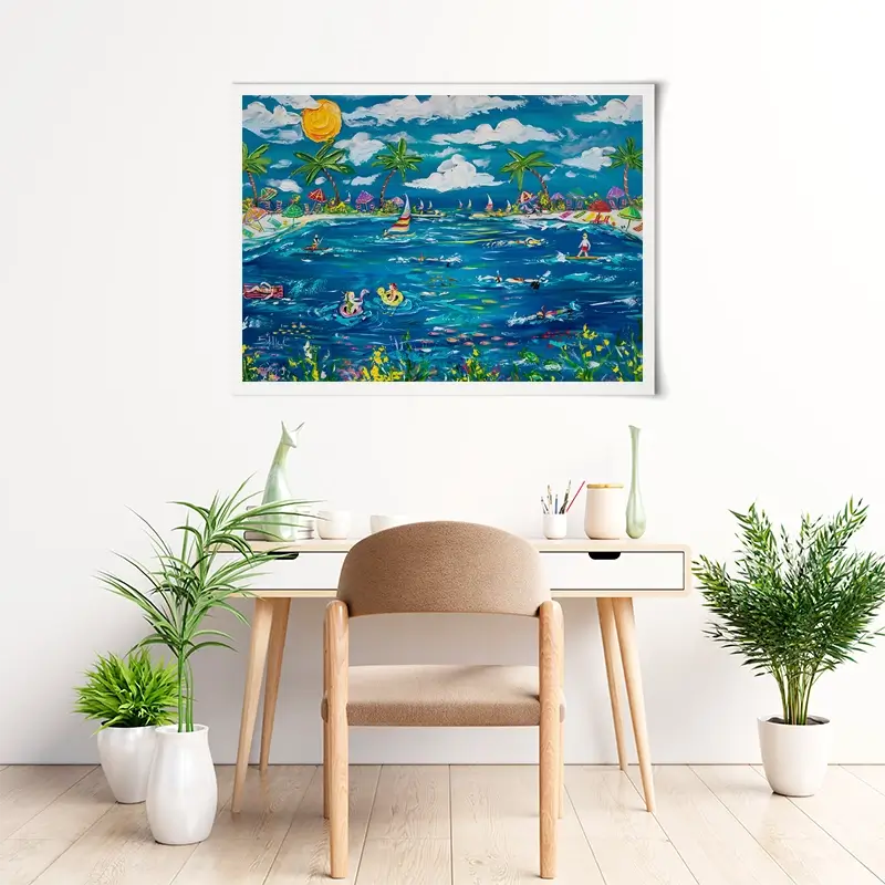 Feels Like Summer Art Print Feels Like Summer Art Print wall art product Estelle Grengs - Independent