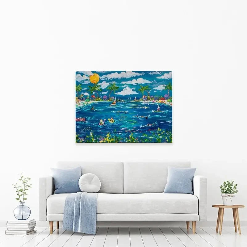 Feels Like Summer Canvas Print Feels Like Summer Canvas Print wall art product Estelle Grengs - Independent