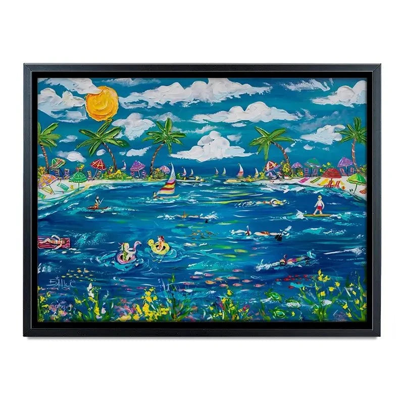 Feels Like Summer Canvas Print Feels Like Summer Canvas Print wall art product Estelle Grengs - Independent