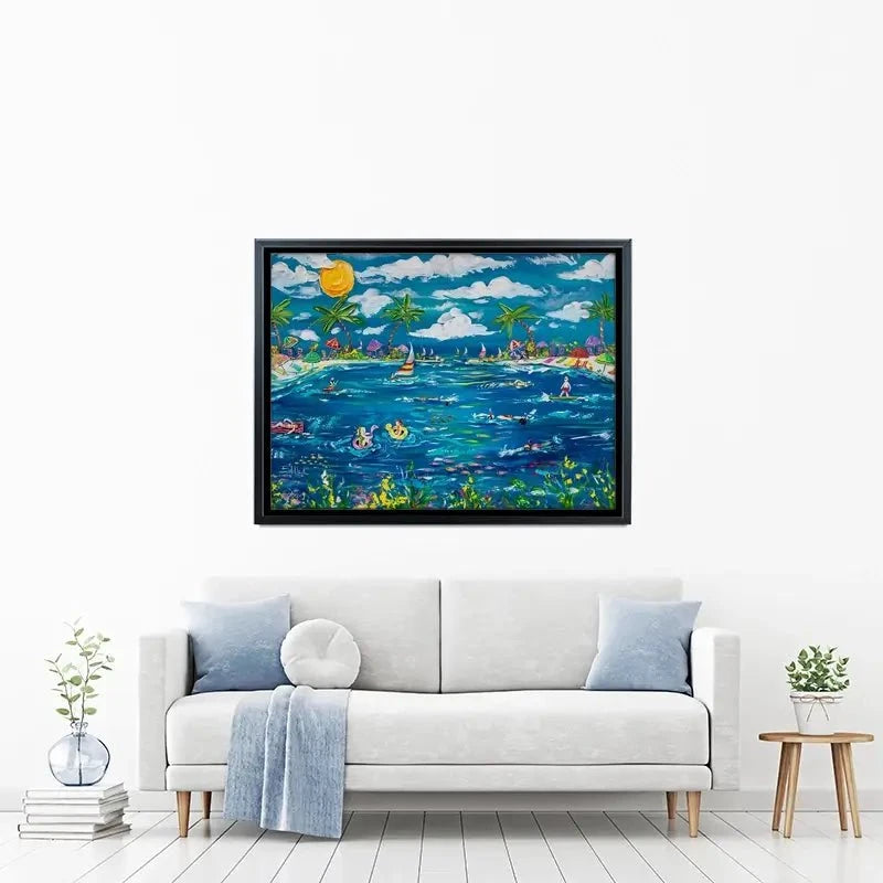 Feels Like Summer Canvas Print Feels Like Summer Canvas Print wall art product Estelle Grengs - Independent