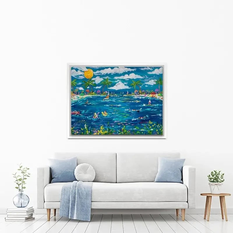 Feels Like Summer Canvas Print Feels Like Summer Canvas Print wall art product Estelle Grengs - Independent