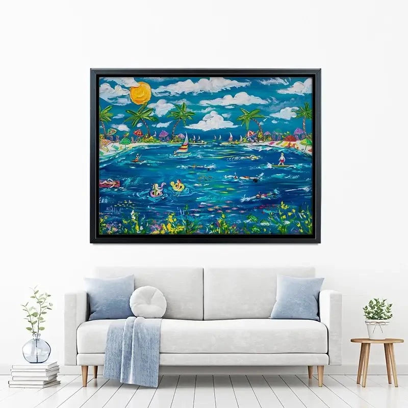 Feels Like Summer Canvas Print Feels Like Summer Canvas Print wall art product Estelle Grengs - Independent