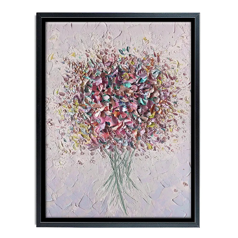 Festive Florals Canvas Print Festive Florals Canvas Print wall art product Nada Khatib