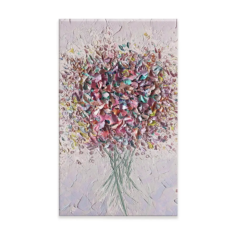Festive Florals Canvas Print Festive Florals Canvas Print wall art product Nada Khatib