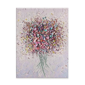 Festive Florals Canvas Print Festive Florals Canvas Print wall art product Nada Khatib