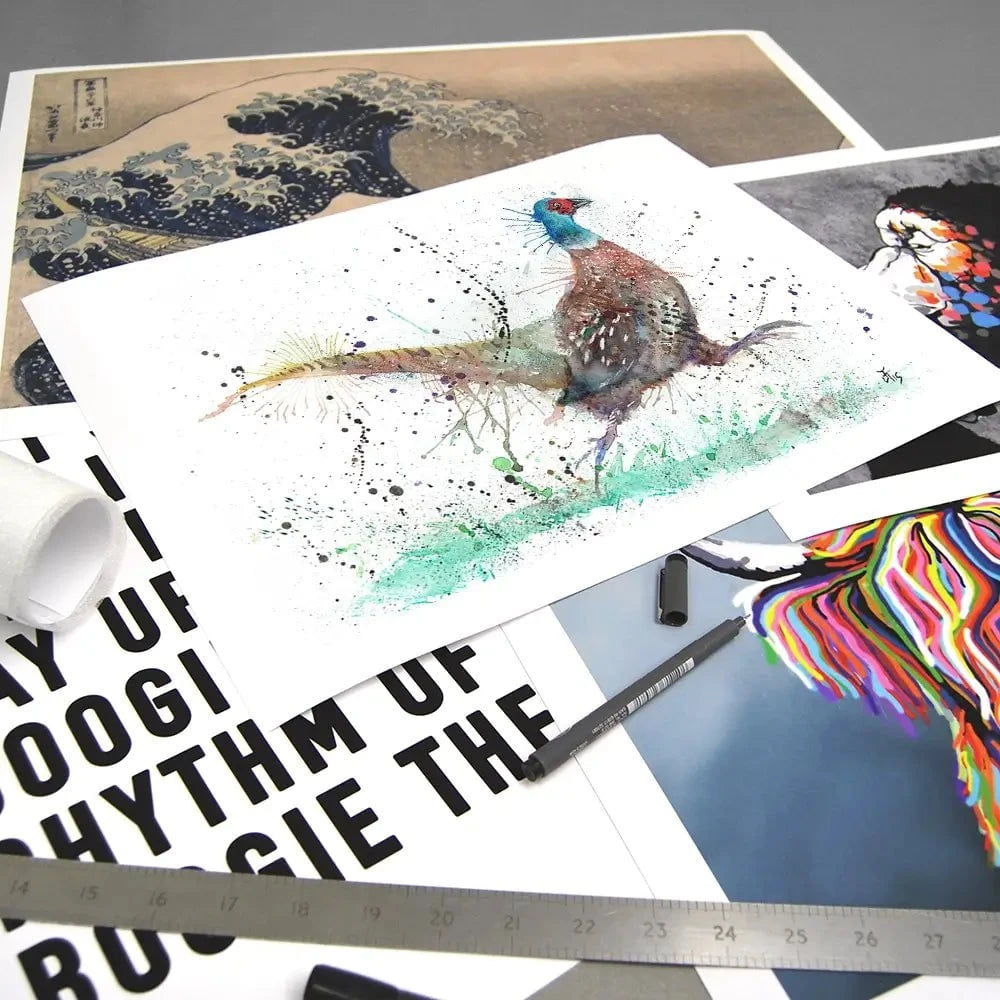 Fez The Pheasant Art Print Fez The Pheasant Art Print wall art product Jamie Taylor