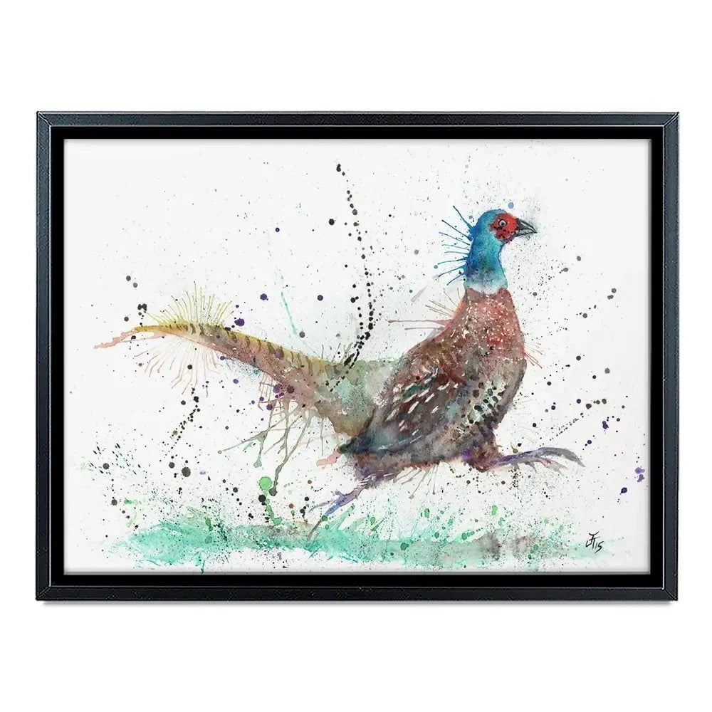 Fez The Pheasant Canvas Print Fez The Pheasant Canvas Print wall art product Jamie Taylor