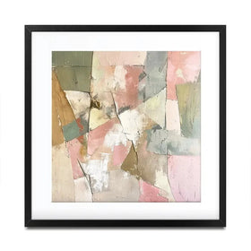 Field Mosaics Square Framed Art Print Field Mosaics Square Framed Art Print wall art product Svetlana Aleynikova