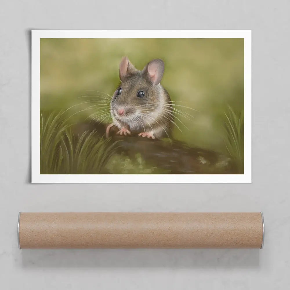 Field Mouse Art Print Field Mouse Art Print wall art product Georgie Turner