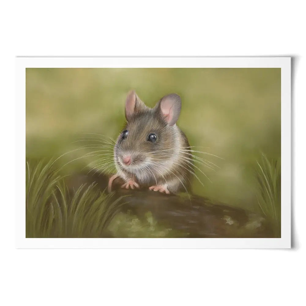 Field Mouse Art Print Field Mouse Art Print wall art product Georgie Turner