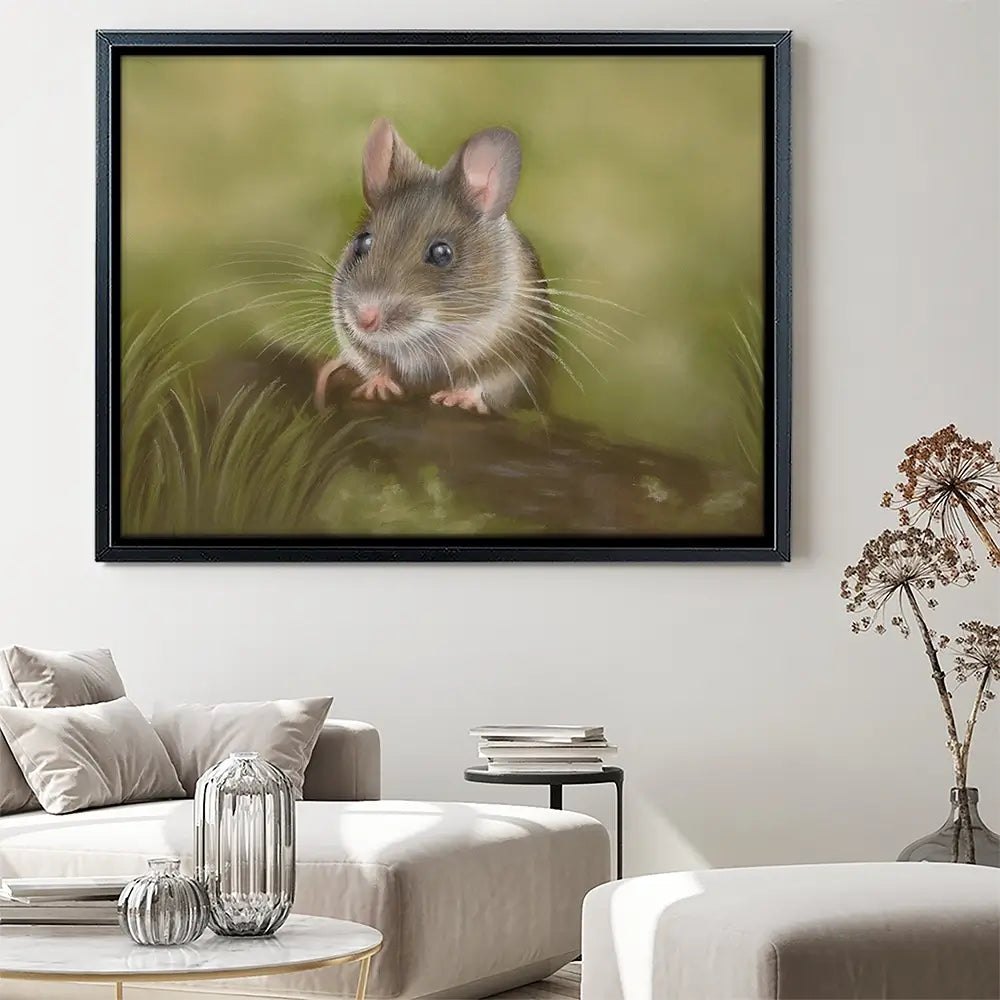 Field Mouse Canvas Print Field Mouse Canvas Print wall art product Georgie Turner