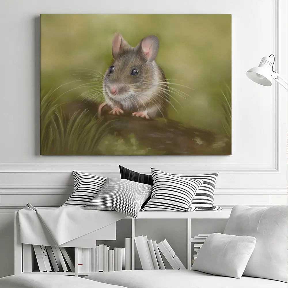 Field Mouse Canvas Print Field Mouse Canvas Print wall art product Georgie Turner