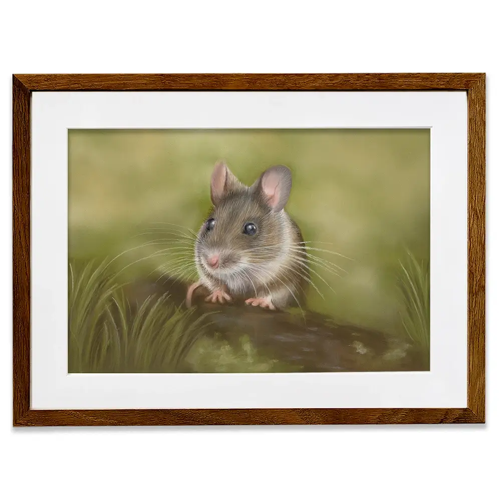 Field Mouse Framed Art Print Field Mouse Framed Art Print wall art product Georgie Turner