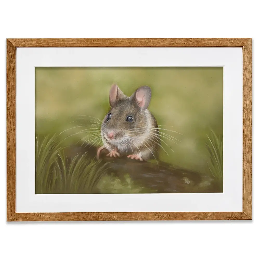 Field Mouse Framed Art Print Field Mouse Framed Art Print wall art product Georgie Turner