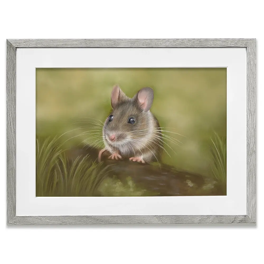 Field Mouse Framed Art Print Field Mouse Framed Art Print wall art product Georgie Turner