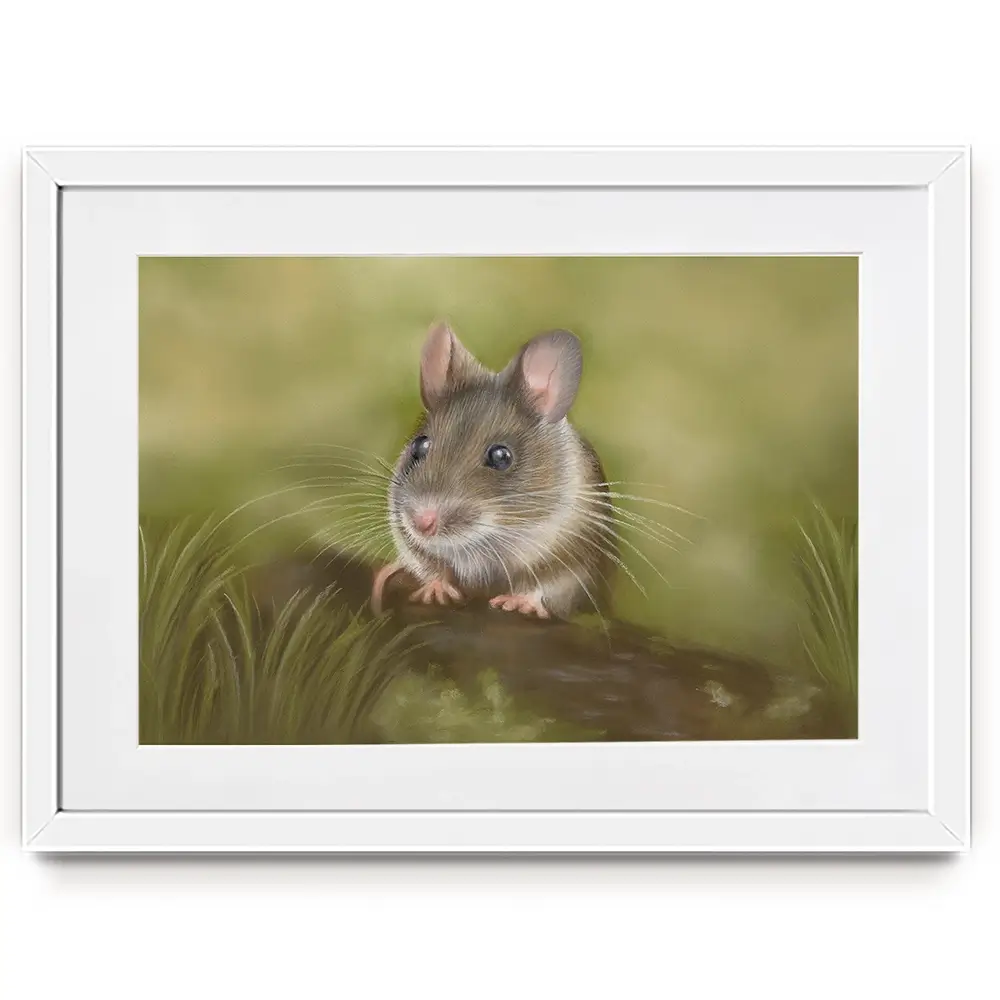 Field Mouse Framed Art Print Field Mouse Framed Art Print wall art product Georgie Turner