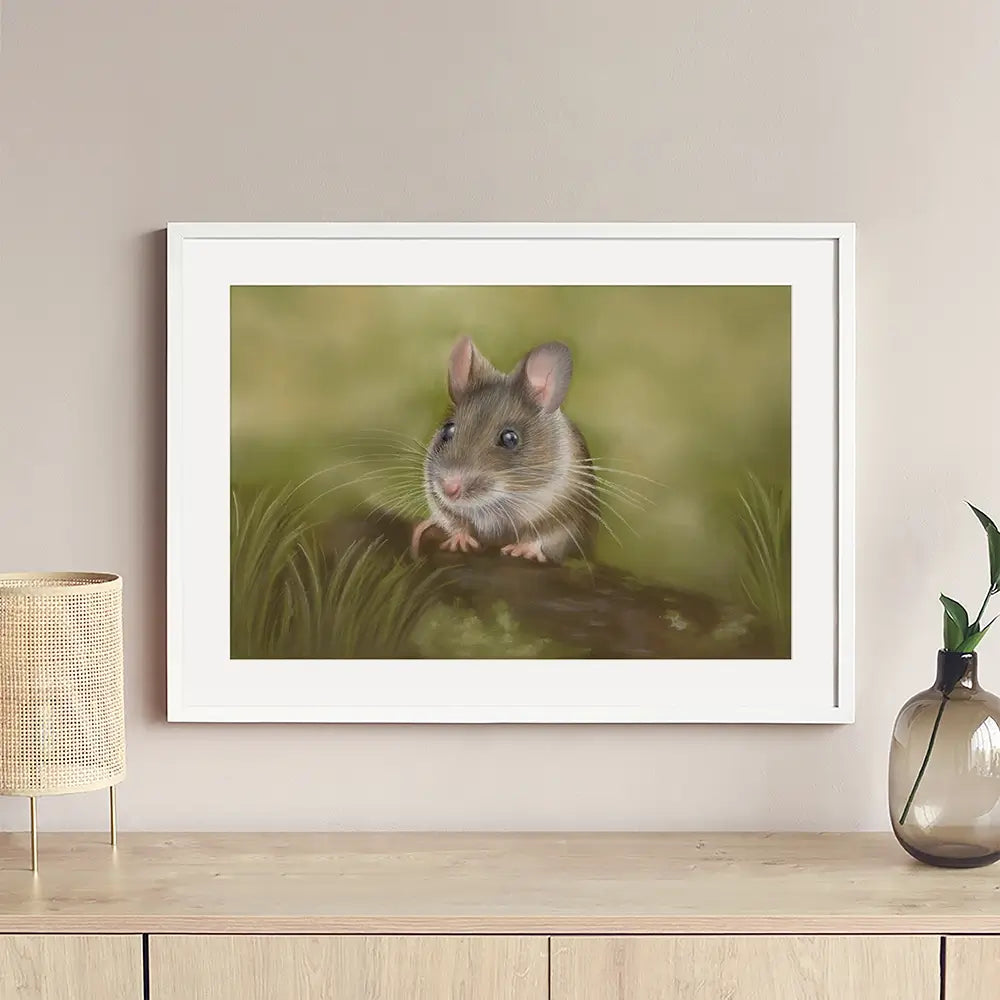 Field Mouse Framed Art Print Field Mouse Framed Art Print wall art product Georgie Turner
