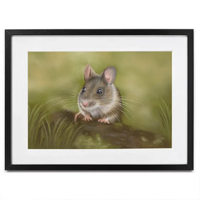 Field Mouse Framed Art Print Field Mouse Framed Art Print wall art product Georgie Turner