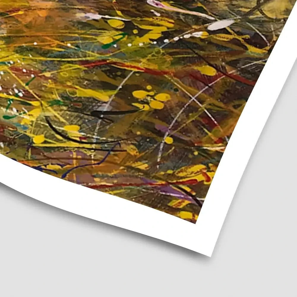 Field Of Gold Art Print Field Of Gold Art Print wall art product Jane Brookshaw