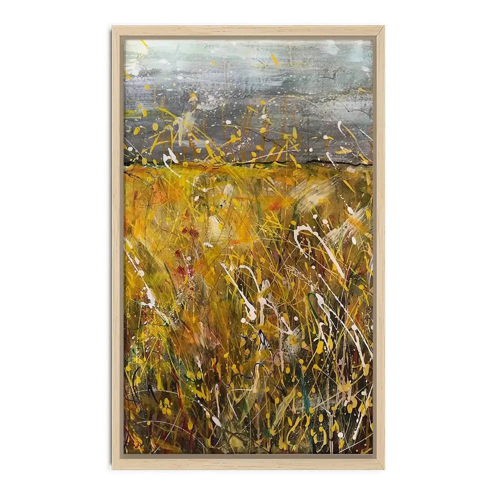 Field Of Gold Canvas Print Field Of Gold Canvas Print wall art product Jane Brookshaw