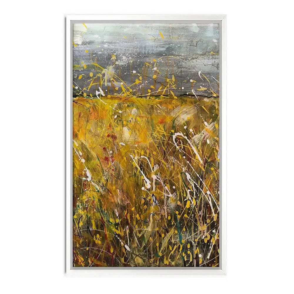 Field Of Gold Canvas Print Field Of Gold Canvas Print wall art product Jane Brookshaw