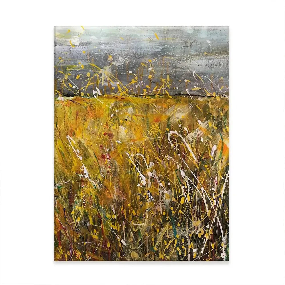 Field Of Gold Canvas Print Field Of Gold Canvas Print wall art product Jane Brookshaw