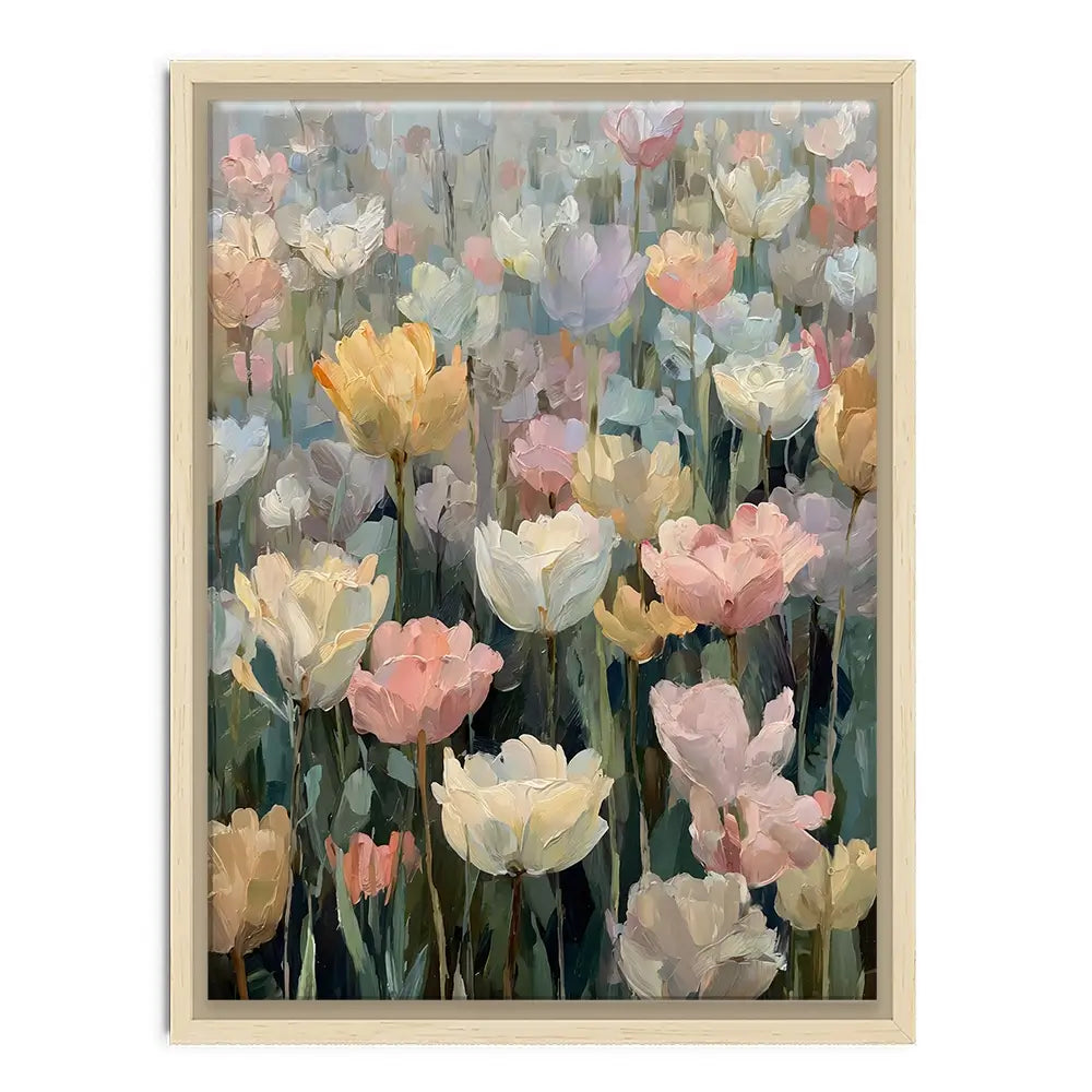 Field Of Tulips Canvas Print Field Of Tulips Canvas Print wall art product Art by Özge - Independent
