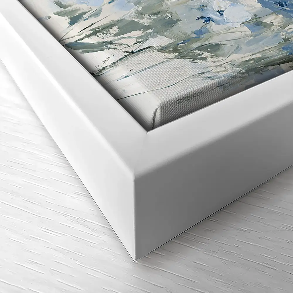 Field Of Wild Asters Canvas Print Field Of Wild Asters Canvas Print wall art product Chromatic Storm Studio