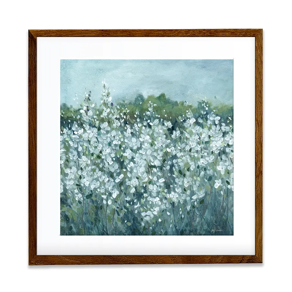 Fields In Bloom Framed Art Print Fields In Bloom Framed Art Print wall art product Carol Robinson