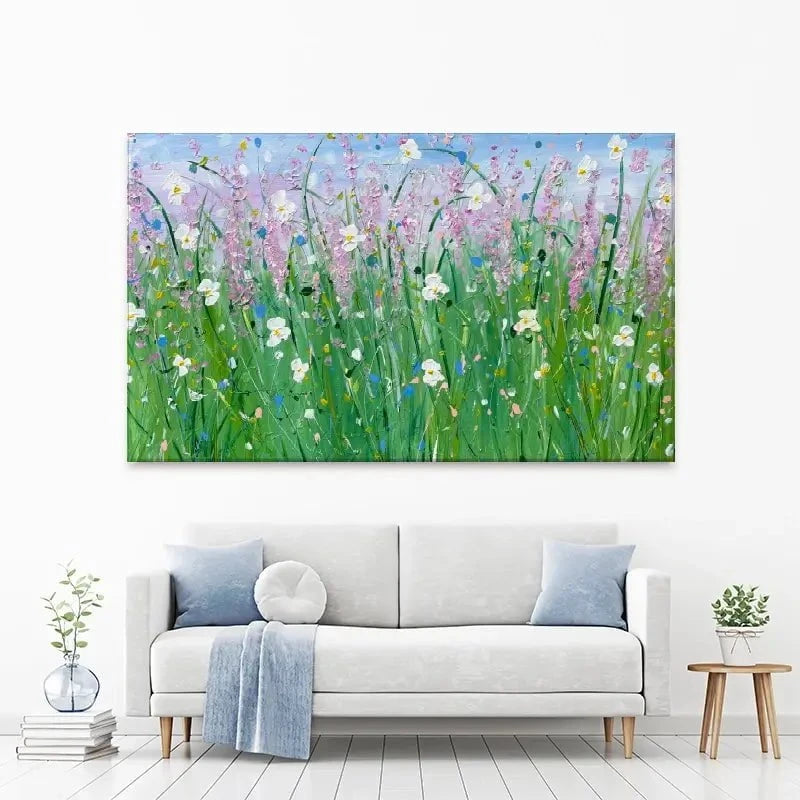 Fields Of Summer Canvas Print Fields Of Summer Canvas Print wall art product Charlotte Anna Reed