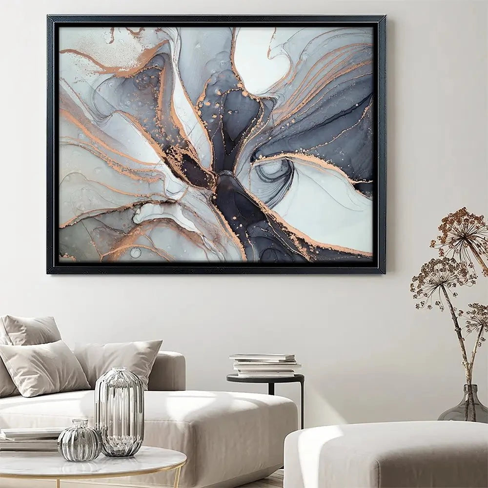 Fifty Shades Of Grey Marble Canvas Print Fifty Shades Of Grey Marble Canvas Print wall art product coldsun777 / Shutterstock