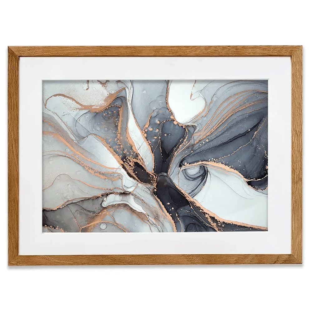 Fifty Shades Of Grey Marble Framed Art Print Fifty Shades Of Grey Marble Framed Art Print wall art product coldsun777 / Shutterstock