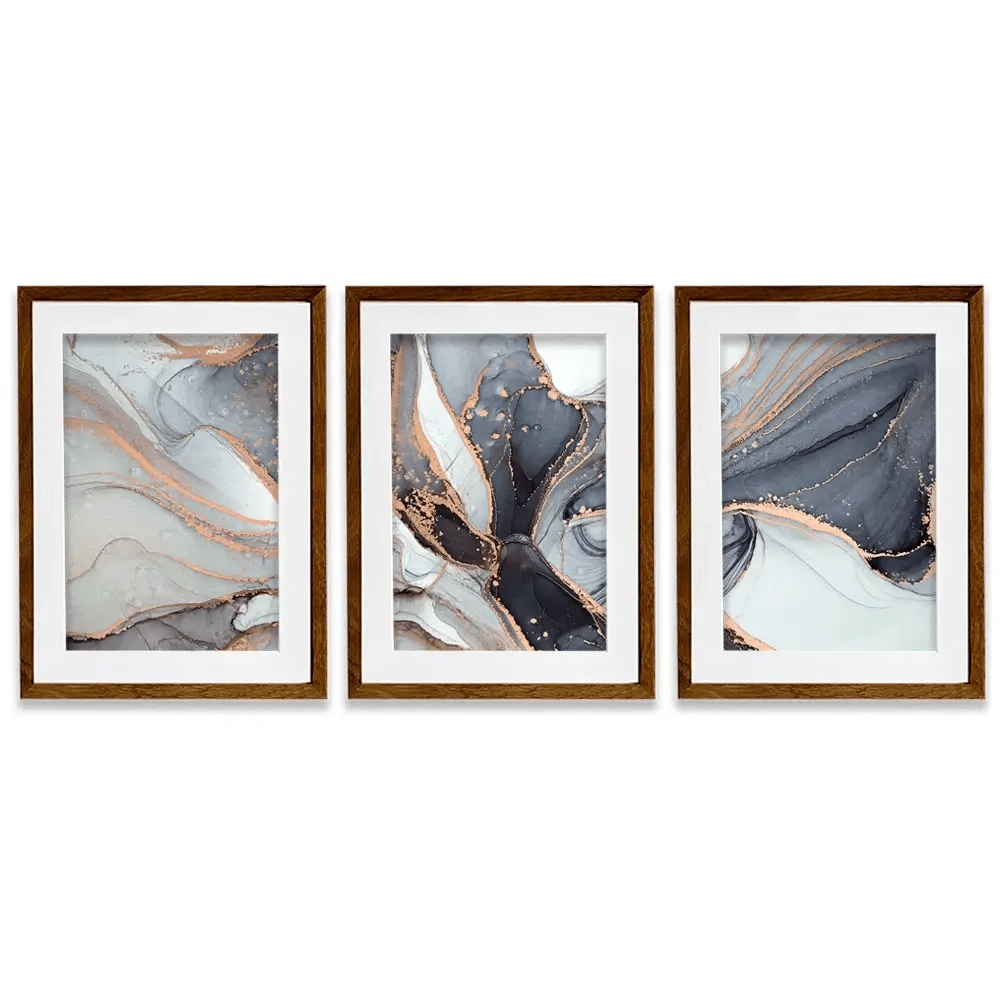 Fifty Shades Of Grey Marble Framed Art Print Trio Fifty Shades Of Grey Marble Framed Art Print Trio wall art product coldsun777 / Shutterstock