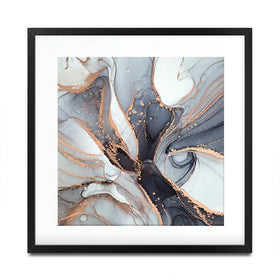 Fifty Shades Of Grey Marble Square Framed Art Print Fifty Shades Of Grey Marble Square Framed Art Print wall art product Art Print Shop